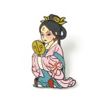 Black Myth Wukong Zhu BajIe Spider Sister Badge Metal Fridge Magnet